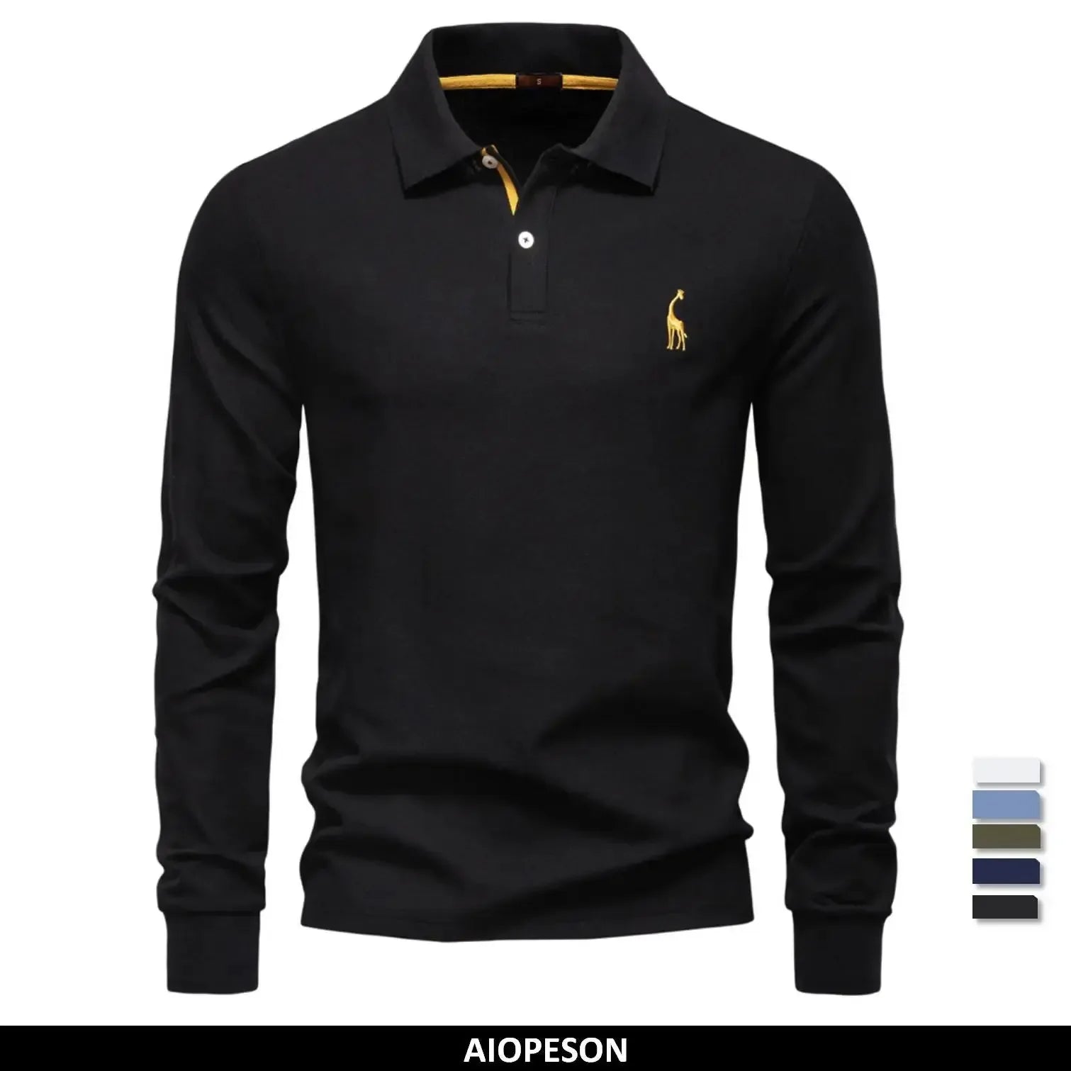 AIOPESON Business Casual Polo Shirts - ShopHub