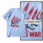 COOLMIND X0009 Anti-War Graphic Cotton Tee