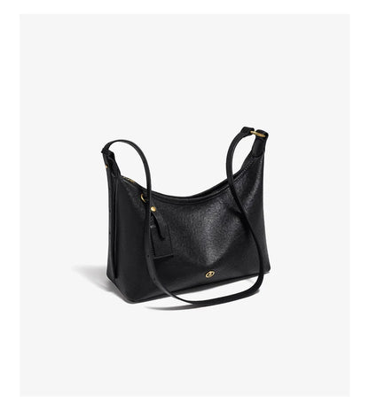 FOXER Genuine Leather Hobo Bag Lady Vintage Commuter Shoulder Bag Large Capacity Soft Leather Women Underarm Bag For Daily