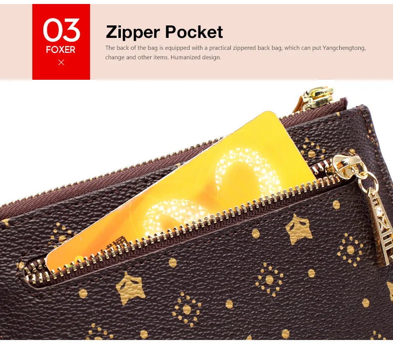 FOXER Mini Card Holder Wallet