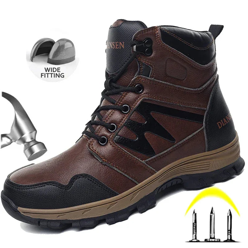 Kankeirr Waterproof Man's Safety Boots - ShopHub