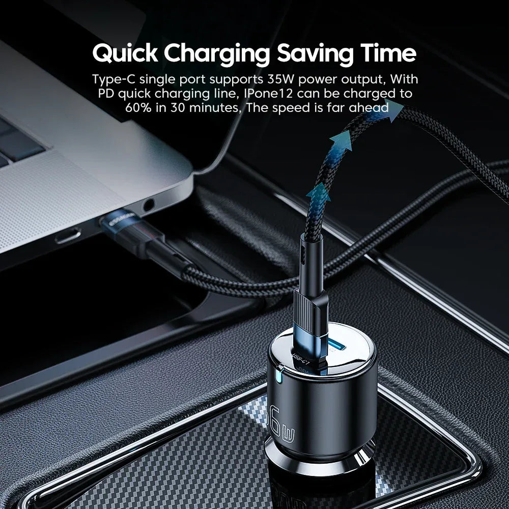 Essager 66W Car Charger - ShopHub
