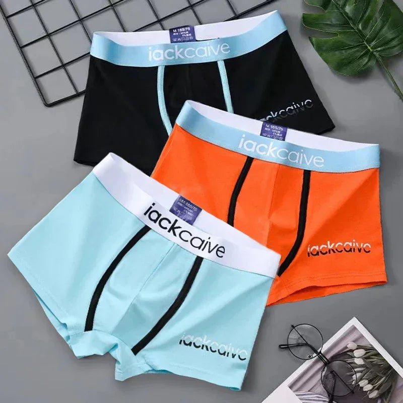 Men's 3 Pack Cotton Boxer Shorts - ShopHub
