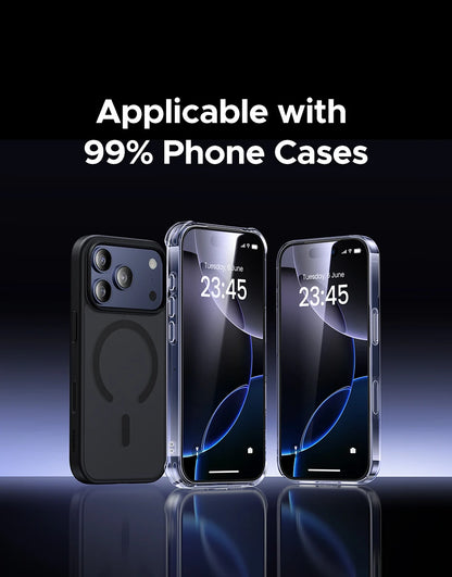 UGREEN Automatic Dust-free Screen Protector for iPhone 17 Pro Max, 16 Pro & More—2 Pack