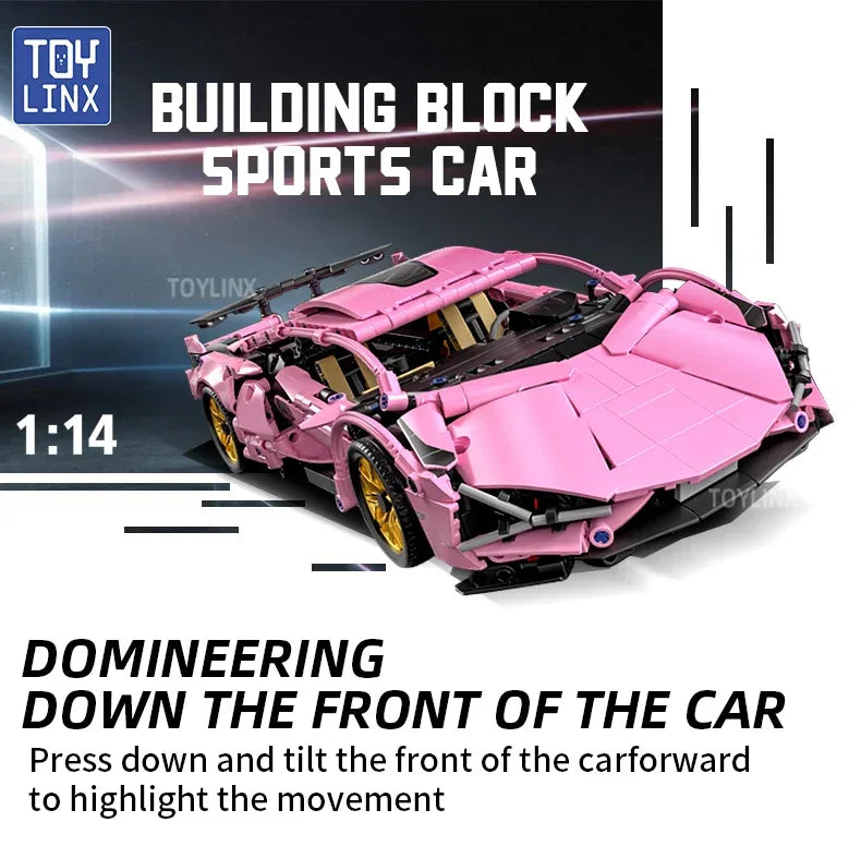 TOYLINX Super Car DIY Building Blocks! - ShopHub