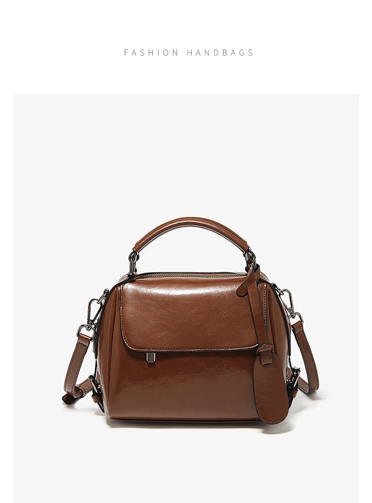 FOXER Split Leather Women's Handbag