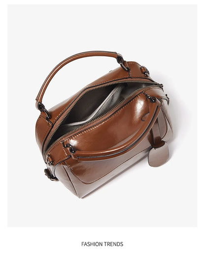 FOXER Split Leather Women's Handbag