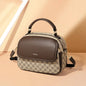 FOXER Lady's Shoulder Bag PVC Leather Casual Handbag Vintage Female Crossbody Bag Fashion Commute Boston Bag