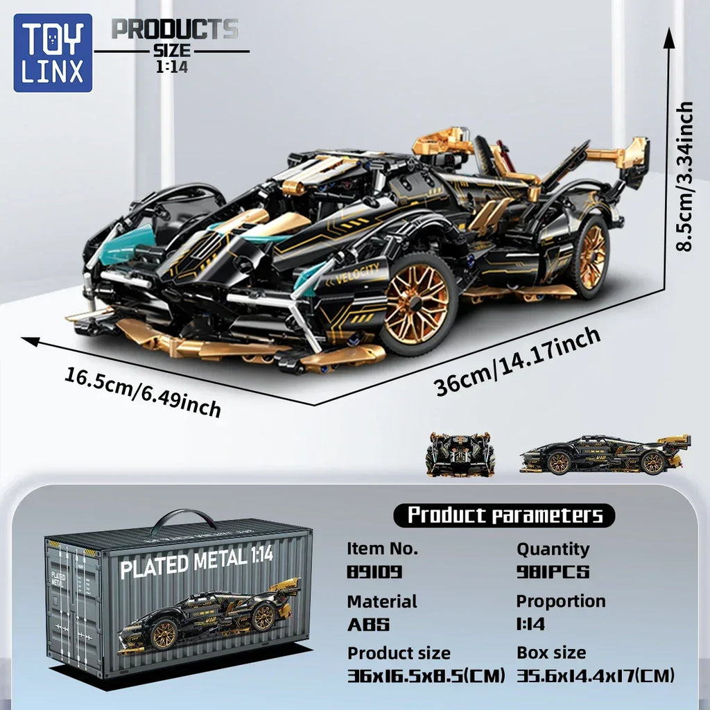 TOYLINX 1:14 Building Block Toy - ShopHub