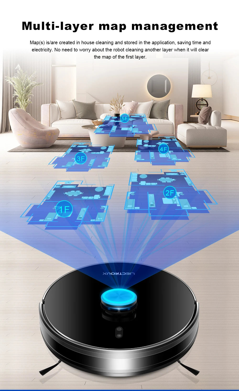 Liectroux/Lilin X6 Robot Vacuum Cleaner