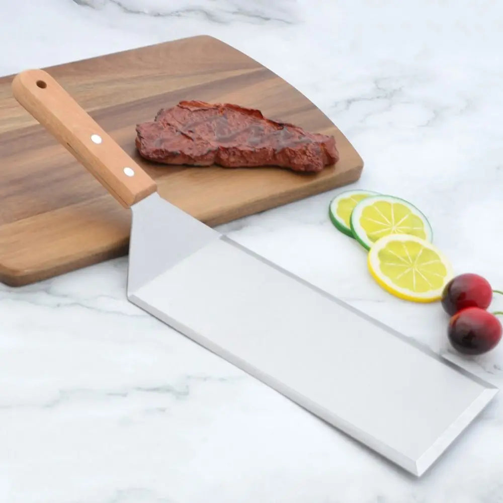 Square Grill Spatula with Anti-scald Handle