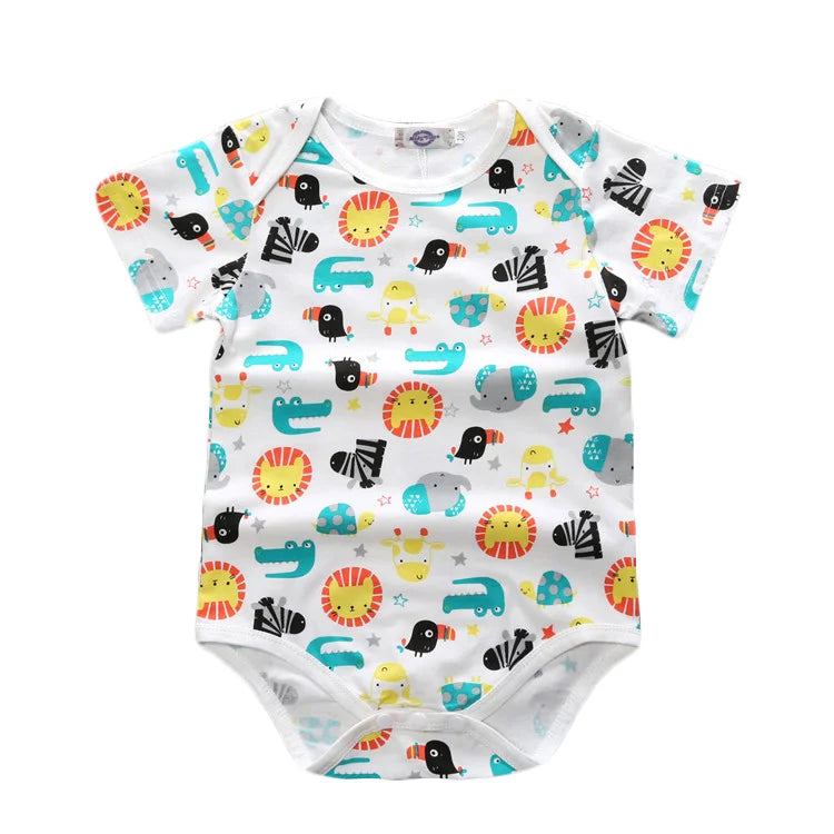 Kids Tales Little Daydream Cotton-Blend Double-Zip Romper