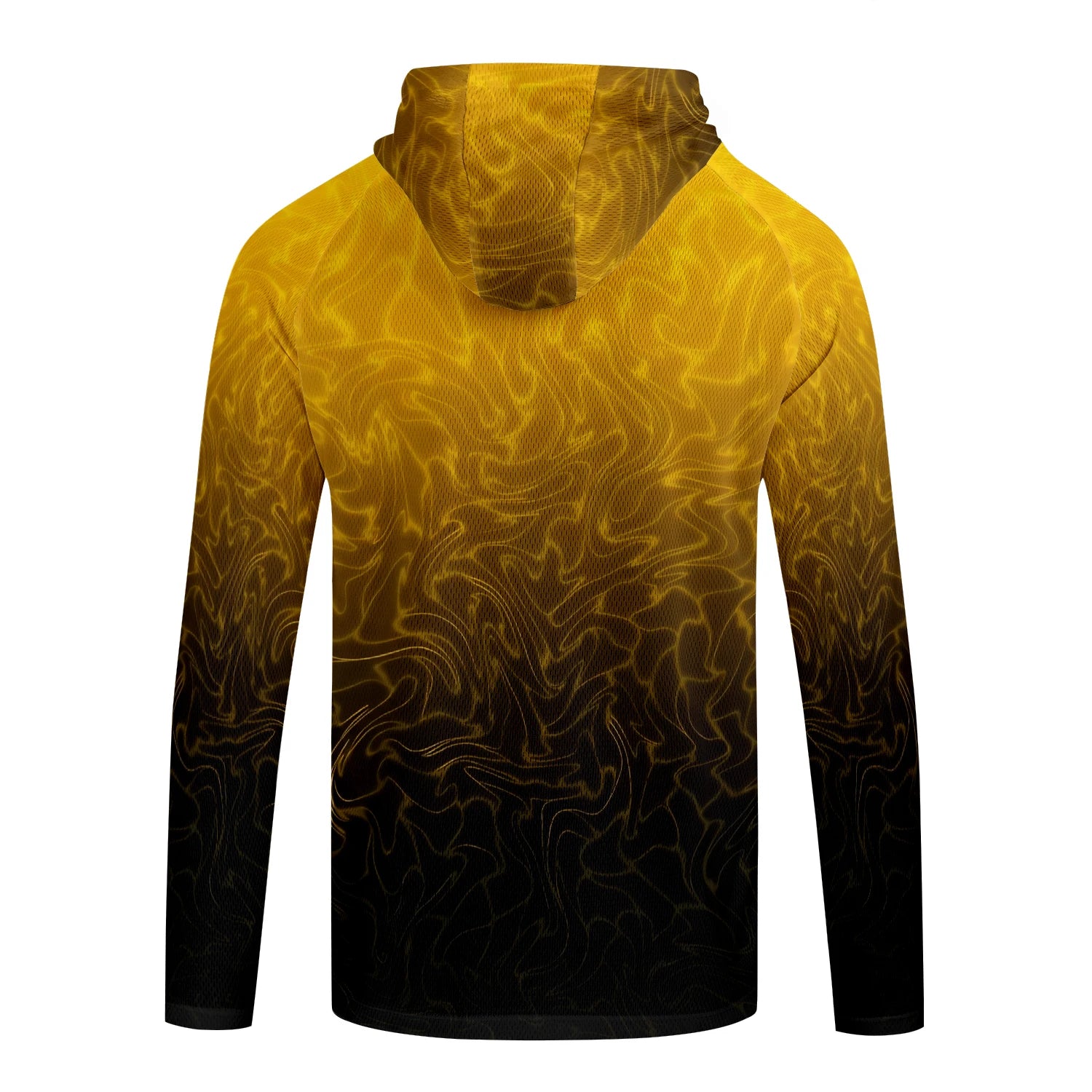 Men's Long Sleeve Fishing Shirt with Hoodie