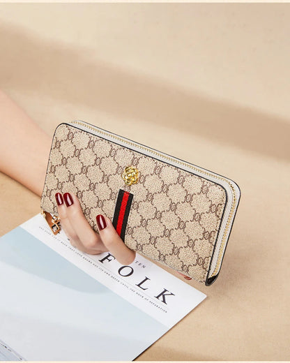 FOXER PVC Long Clutch Wallet