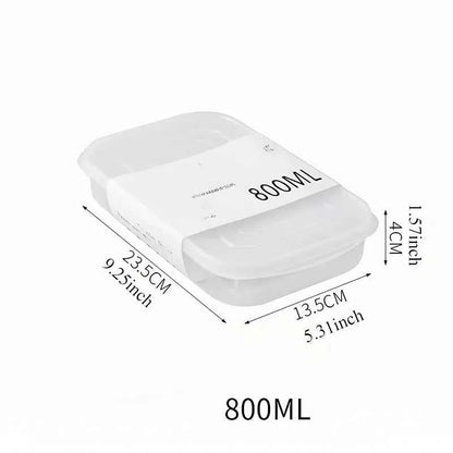 4Pcs Airtight Food Canister, Outdoor Furniture, 350ml Fridge Storage Box, Reusable Sealed Container for Fruit, Meat, Veg