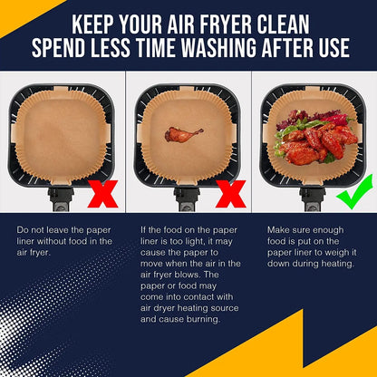 Air Fryer Disposable Baking Paper Liner