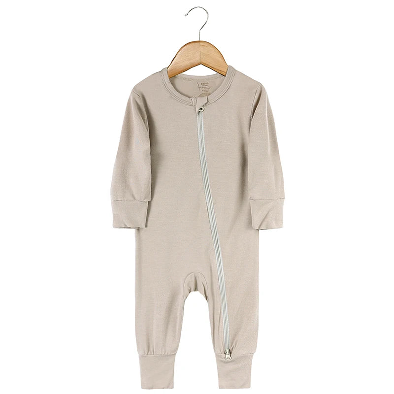 Kids Tales Little Haven Bamboo-Blend Zip Baby Romper