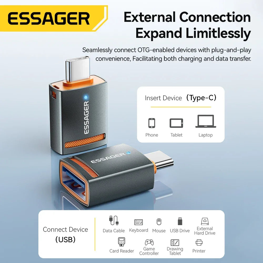 Essager USB 3.0 OTG Adapter - ShopHub