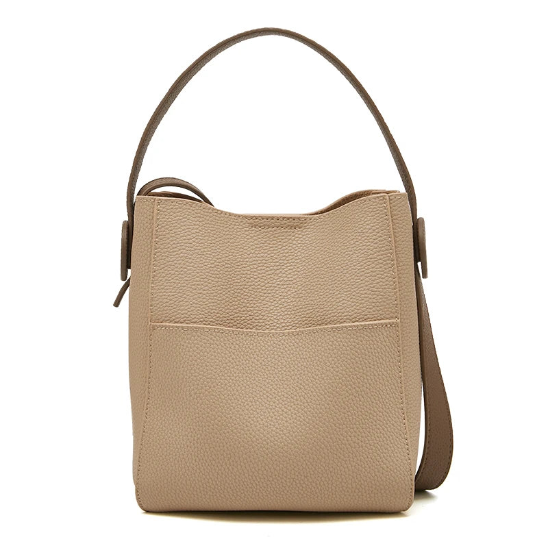 FOXER Split Leather Crossbody Shoulder Bag