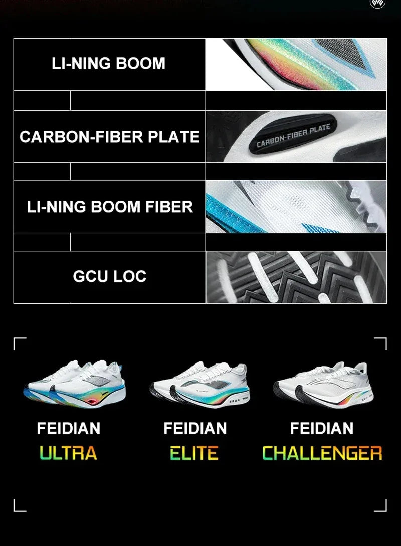 Li-Ning Men's FEIDIAN 4 ELITE Running Shoes - ShopHub