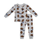 Kids Tales Dreamscape Bamboo-Blend Printed Zip Romper