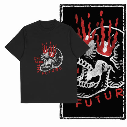 COOLMIND X0009 Anti-War Graphic Cotton Tee