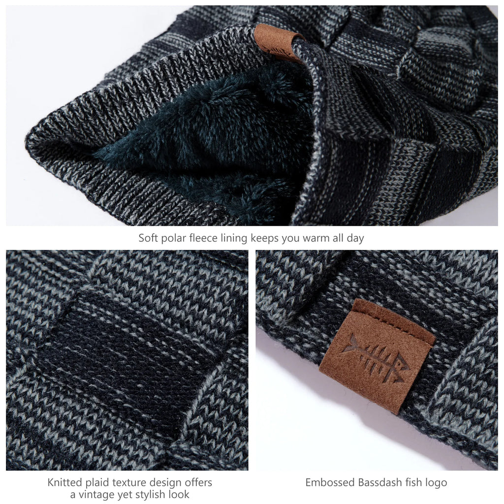 BASSDASH Winter Slouchy Beanie