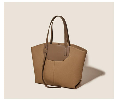 FOXER Luxury Cow Leather Tote Bag