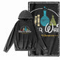 Heisenberg Graphic Acid-Washed Black Hoodie