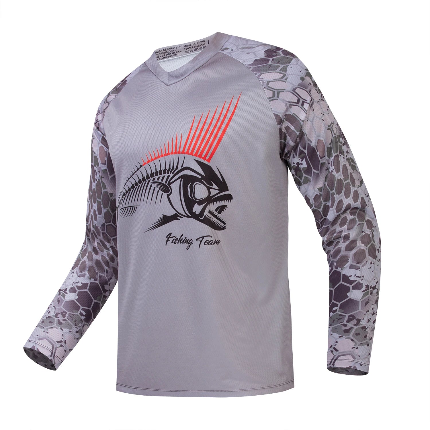 Men's Long-Sleeve UPF 50+ Fishing Shirt ShopHub