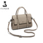 FOXER Retro Luxury Top-handle Bag for Women Genuine Leather Laies Shoulder Bag Female Crossbody Handbag Work Purse 2026 New