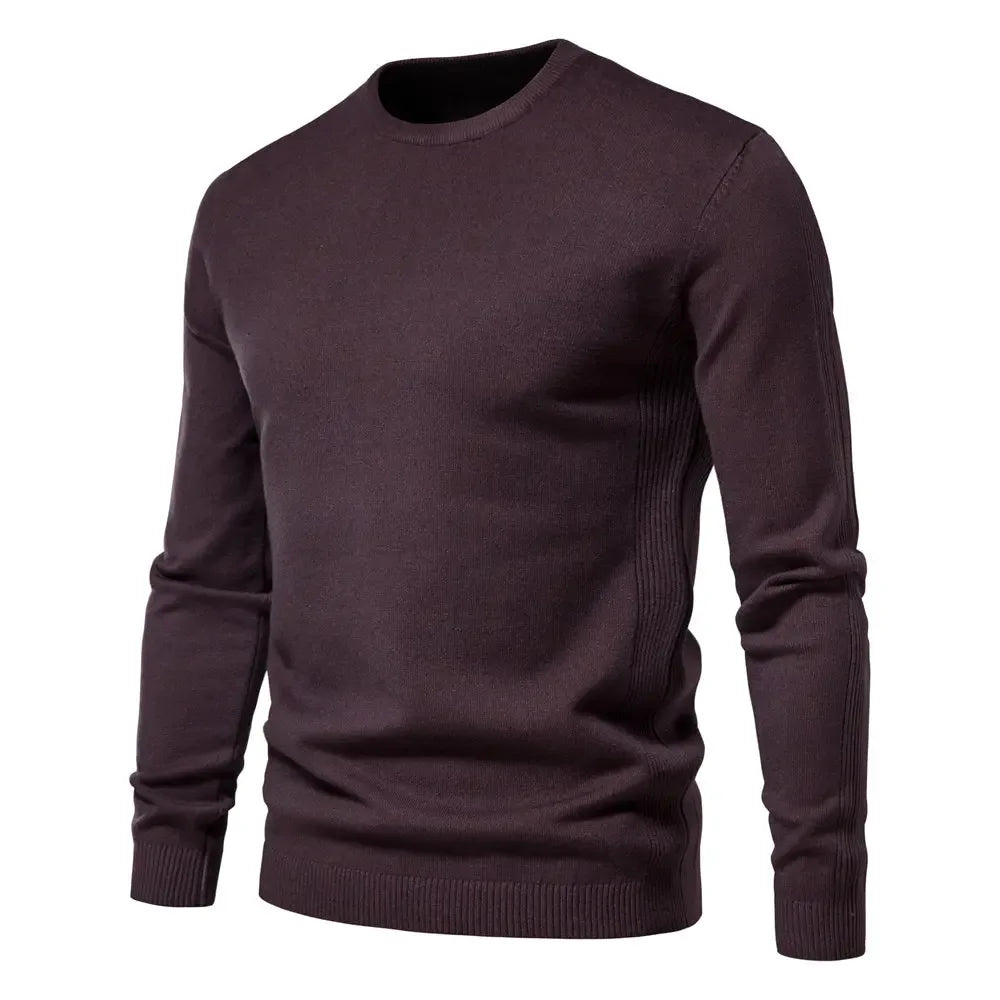AIOPESON O-Neck Pullover Men's Sweaters - ShopHub