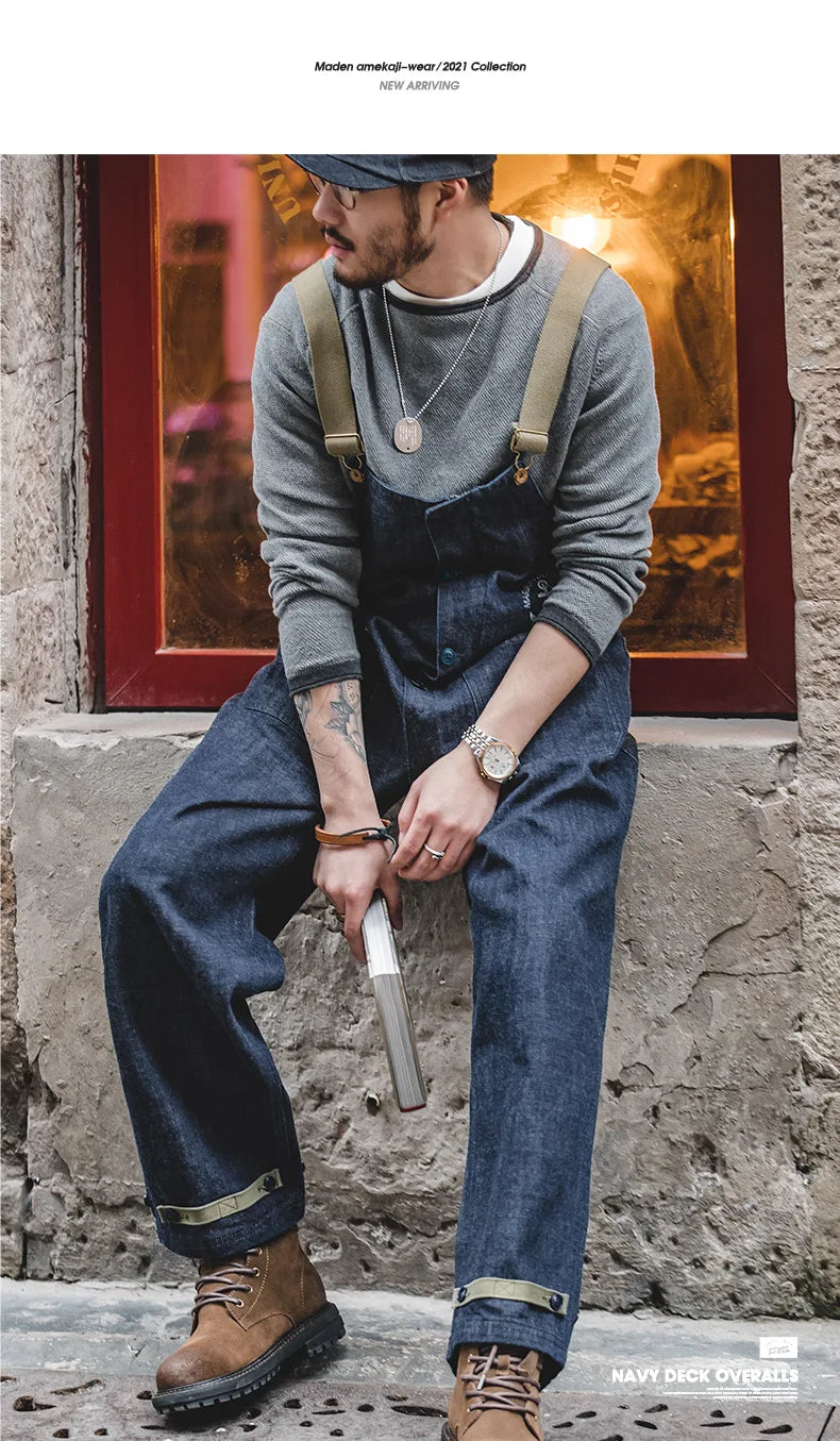 Maden Workwear American Vintage Deck Strap Pants