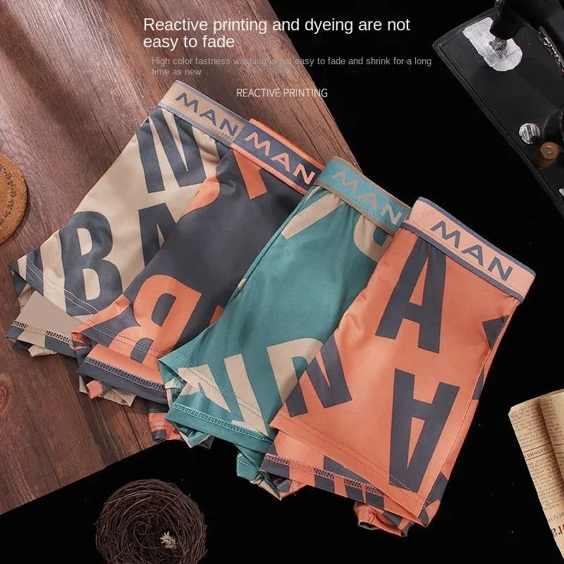 4 Pack Men's Boxer Shorts - ShopHub