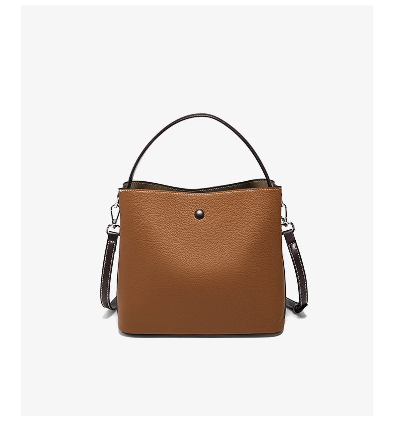 FOXER New Lady's Handbag Fashion 2026 Spring Summer Genuine Leather Casual Women Tote Bag Large Capacity Crossbody Shoulder Bag