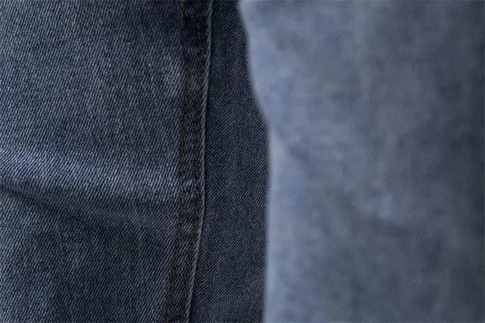 AIOPESON Men's Slim Fit Straight Jeans - ShopHub