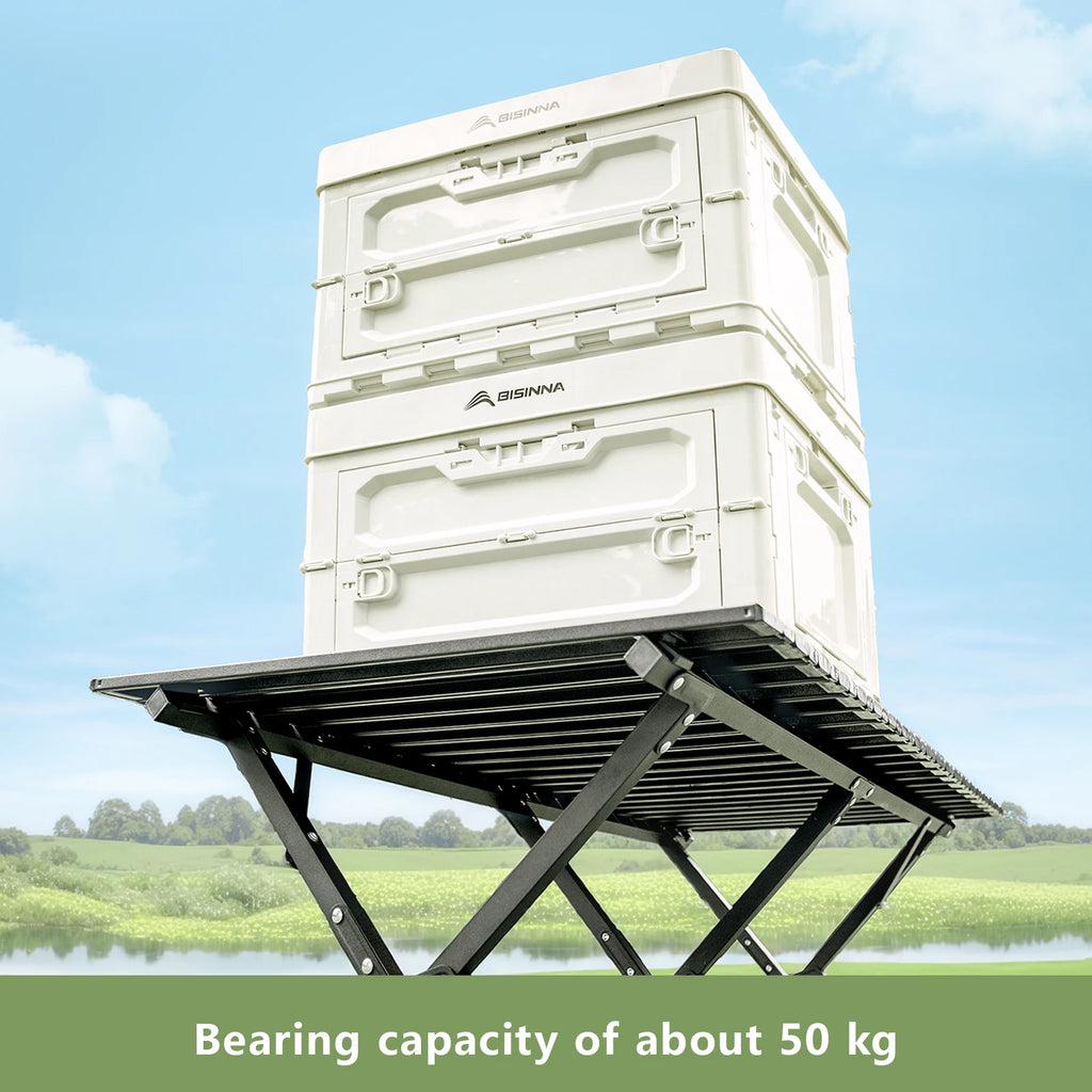 BISINNA Outdoor Egg Roll Table