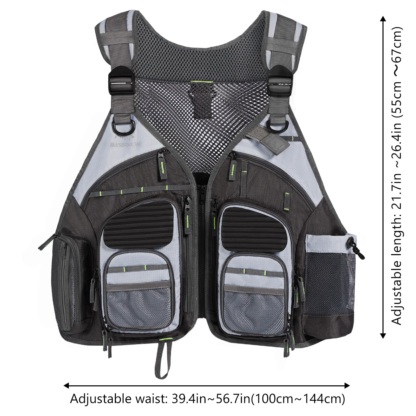 BASSDASH Fishing Vests ShopHub