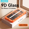 Joyroom Premium Tempered Glass Screen Protectors for iPhone 16, 17, and 18 Series