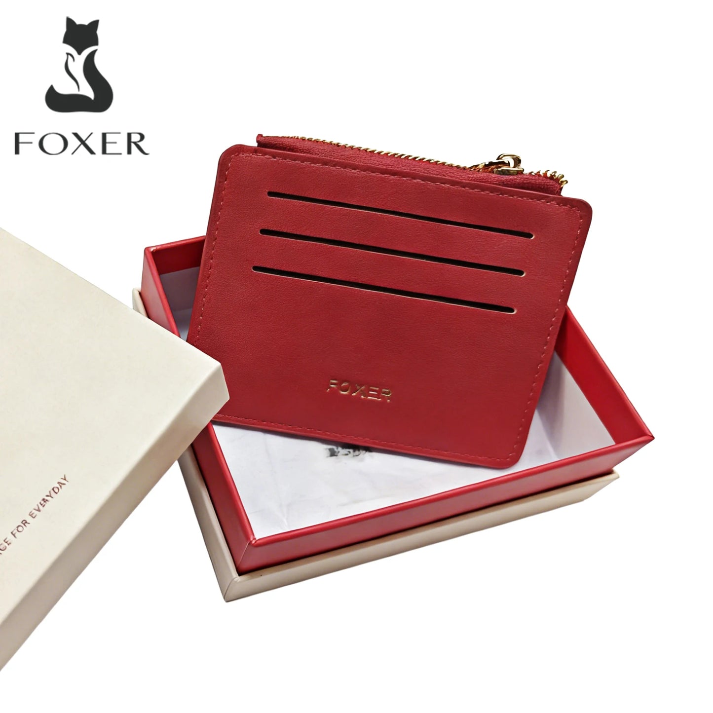 FOXER PU Leather Short Wallet