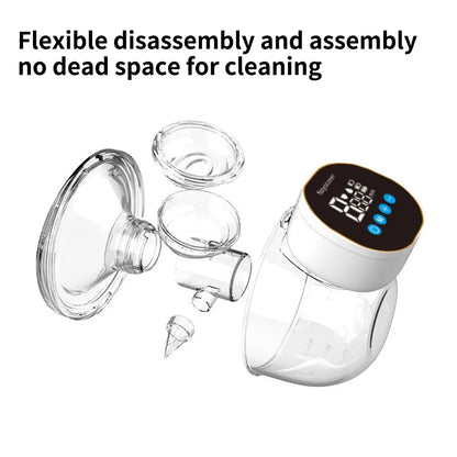 MAMIJOY Portable Double-sided Wearable Smart Breast Pump