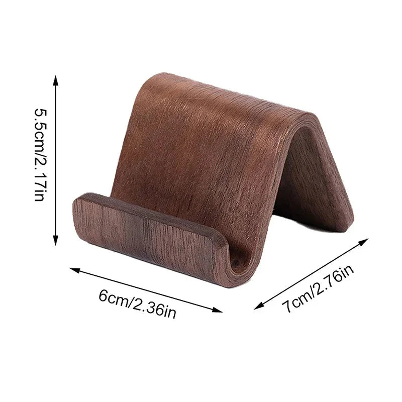 Wooden Phone & Business Card Holder (available in 2 designs) Habicare