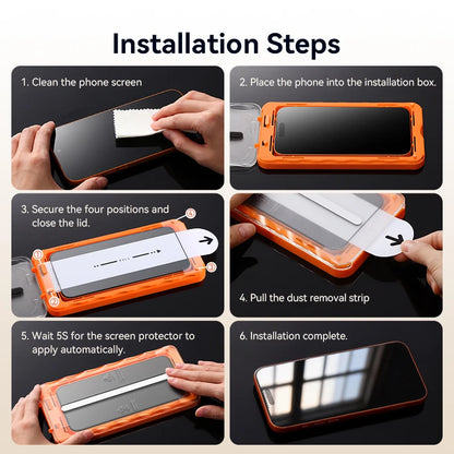 Joyroom Dust-free HD Glass For iPhone 18, 17, 16,