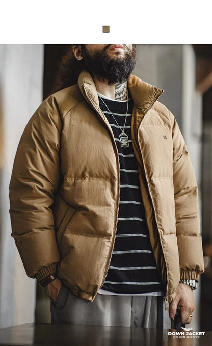 Maden White Duck Down Jacket