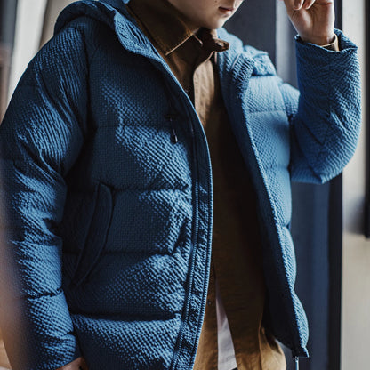 Maden Casual Men's 90% White Duck Down Jacket