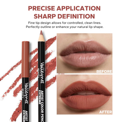 4pcs/Set Lip Liner and Eyeliner Set