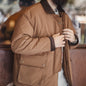MADEN Corduroy-Collar Padded Barn Jacket