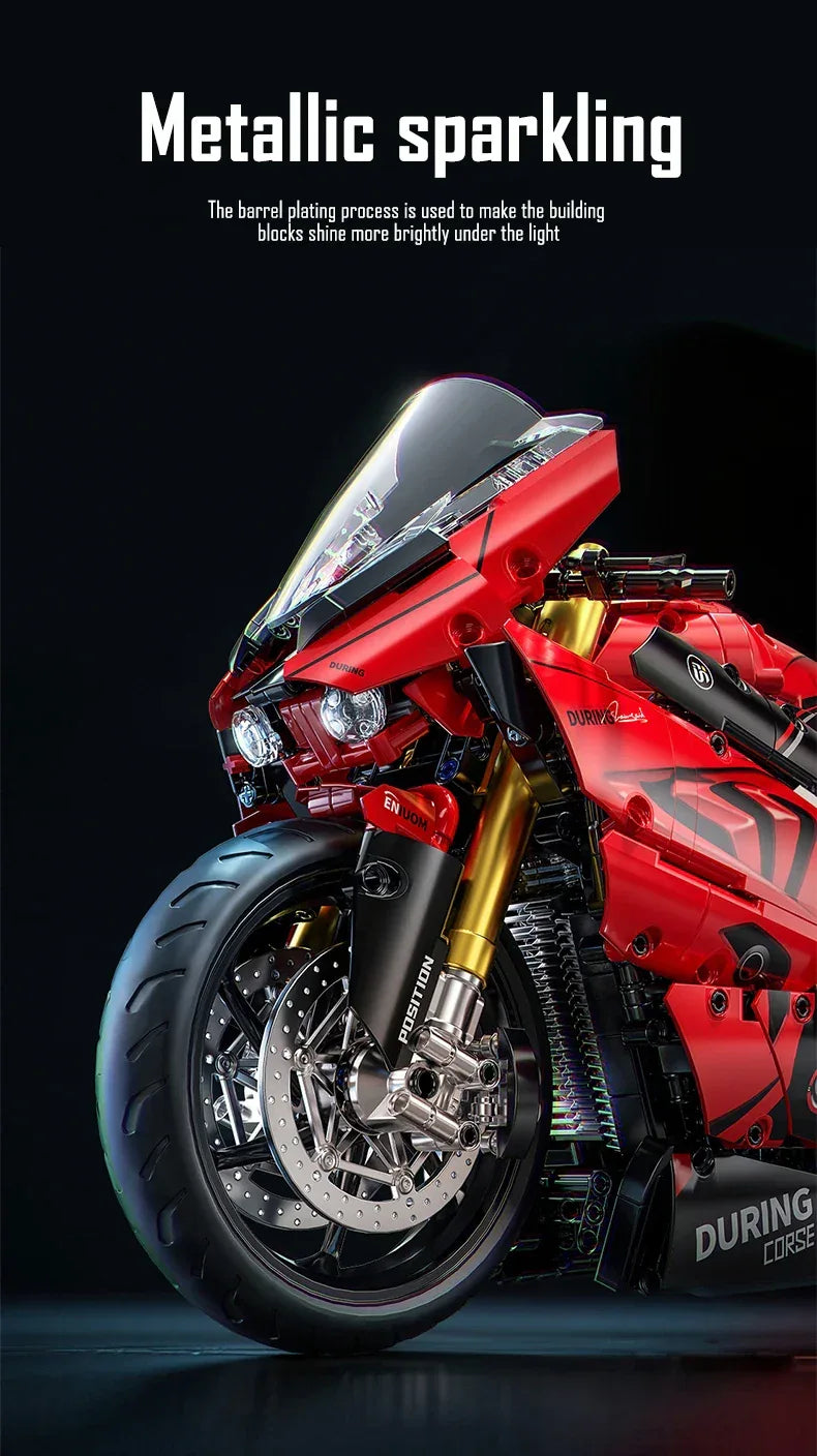 TOYLINX High-Tech 2024PCS Motorcycle Building Blocks - ShopHub