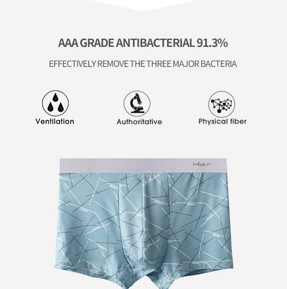 MiiOW 6Pcs Graphene Antibacterial Men's Underwear Boxershorts
