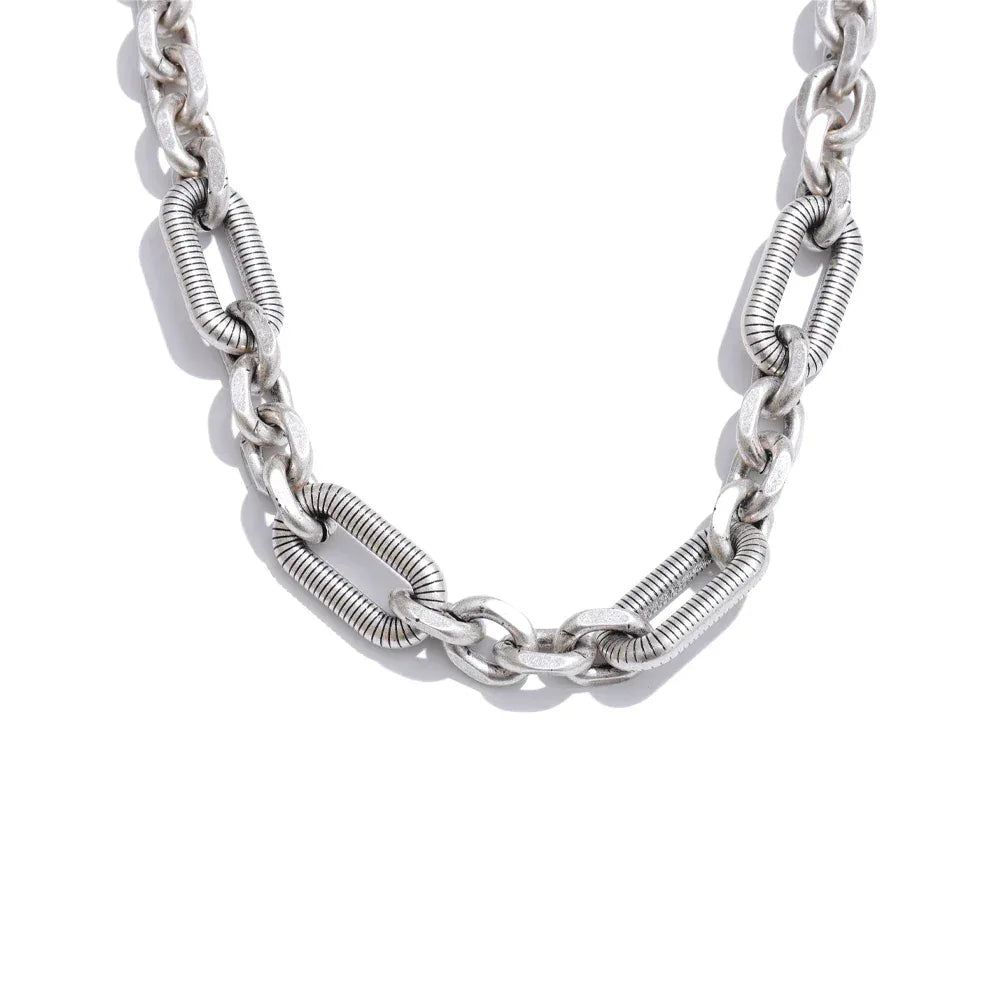 Unisex Stainless Steel Thick Chain Necklace - ShopHub